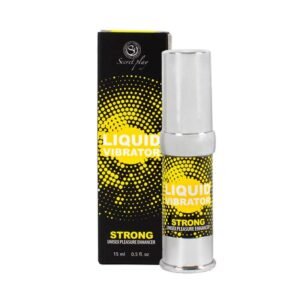 SECRETPLAY - VIBRADOR LÍQUIDO ESTIMULADOR UNISEX STRONG  15 ML