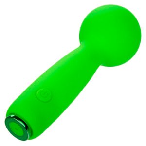 CALEXOTICS - NEON VIBES THE BUBBLY VIBE MINI MASAJEADOR 10 VIBRACIONES VERDE