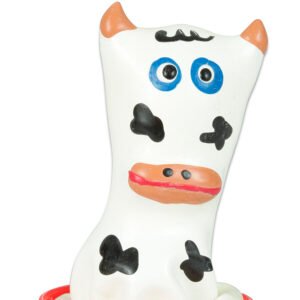 CONDOMERIE - PRESERVATIVO DECORATIVO PINTADO A MANO VACA MODELO 1
