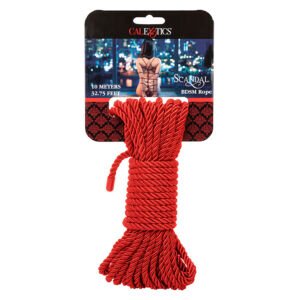 CALEXOTICS - SCANDAL CUERDA BDSM ROJA 10 M