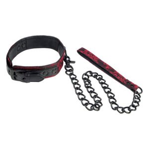 CALEXOTICS - SCANDAL COLLAR CON CORREA NEGRA