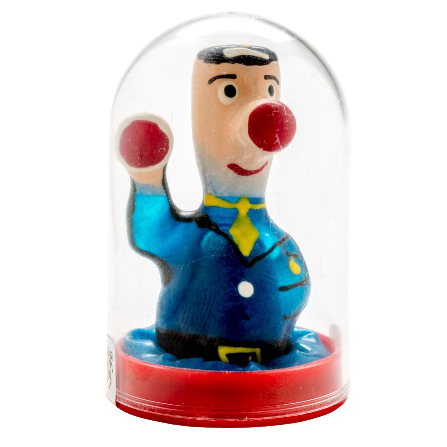 CONDOMERIE - PRESERVATIVO DECORATIVO PINTADO A MANO POLICÍA