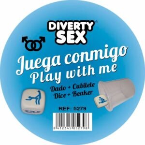DIABLO PICANTE - DADO DURO BLANCO POSTURAS CHICOS CON CUBILETE
