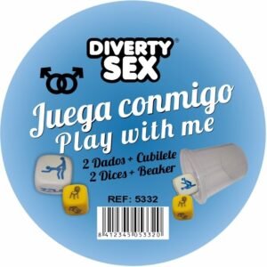 DIABLO PICANTE - DADOS LUGAR + POSTURAS CHICOS CON CUBILETE