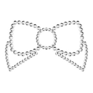 BIJOUX - MIMI BOW CUBRE PEZONES PLATA