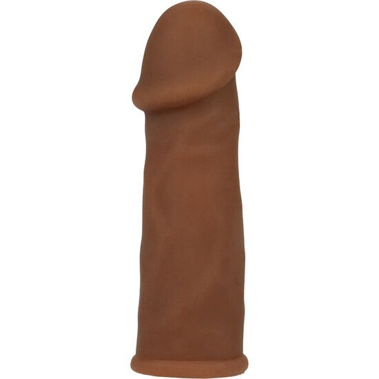 CALEXOTICS - FUTUROTIC FUNDA EXTENSION PENE MARRÓN